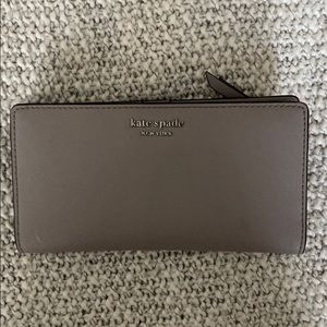 Kate Spade bifold wallet - gray